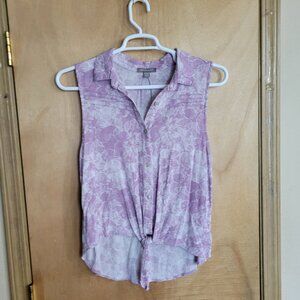 Peace & Pearls Blouse  Womens XL